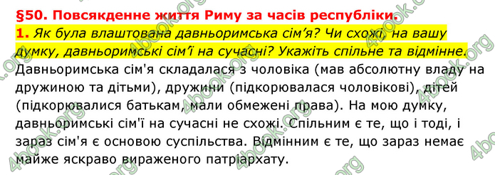 ГДЗ Історія України 6 клас Гісем