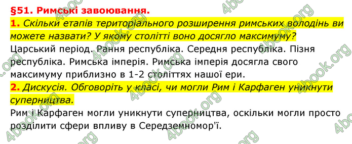 ГДЗ Історія України 6 клас Гісем