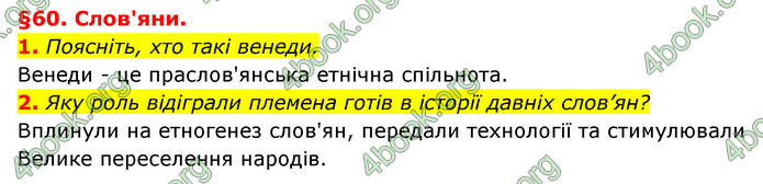 ГДЗ Історія України 6 клас Гісем