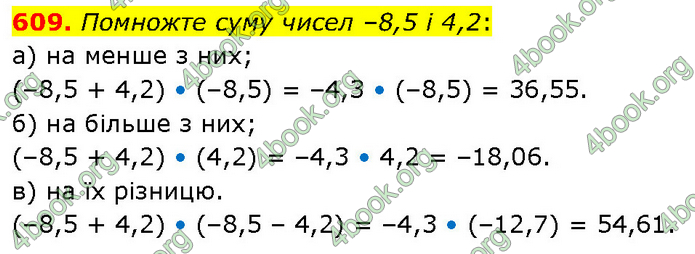ГДЗ Математика 6 клас Бевз (1 та 2 частина)