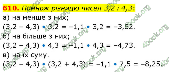 ГДЗ Математика 6 клас Бевз (1 та 2 частина)