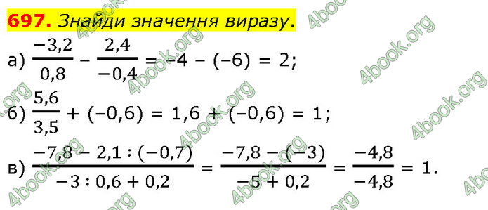 ГДЗ Математика 6 клас Бевз (1 та 2 частина)