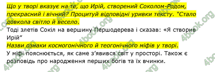 ГДЗ Українська література 6 клас Яценко