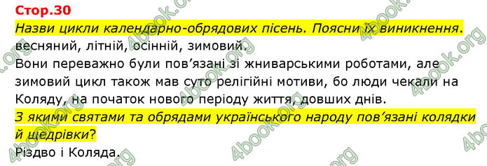 ГДЗ Українська література 6 клас Яценко