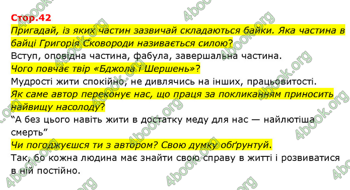 ГДЗ Українська література 6 клас Яценко