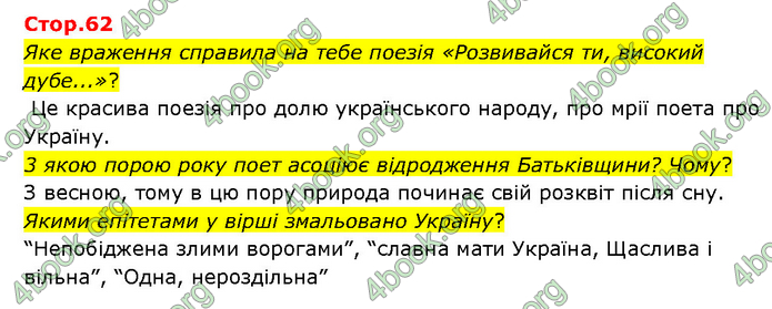 ГДЗ Українська література 6 клас Яценко