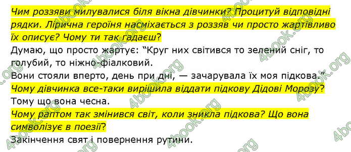 ГДЗ Українська література 6 клас Яценко