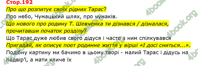 ГДЗ Українська література 6 клас Яценко