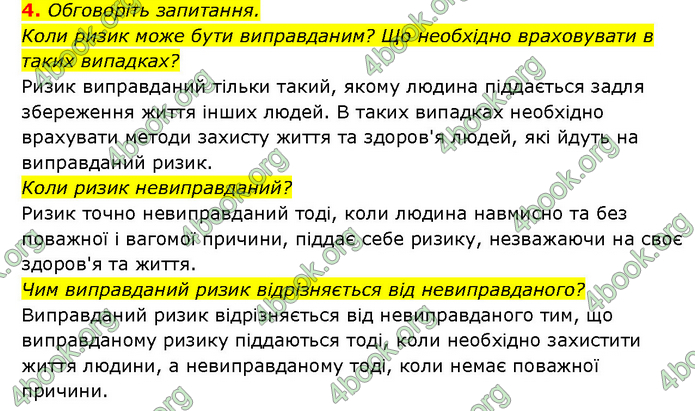 ГДЗ Здоров’я, безпека 6 клас Шиян