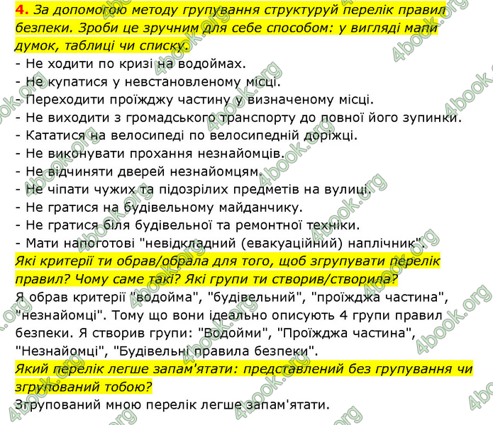 ГДЗ Здоров’я, безпека 6 клас Шиян