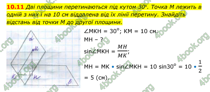 ГДЗ Математика 10 клас Істер