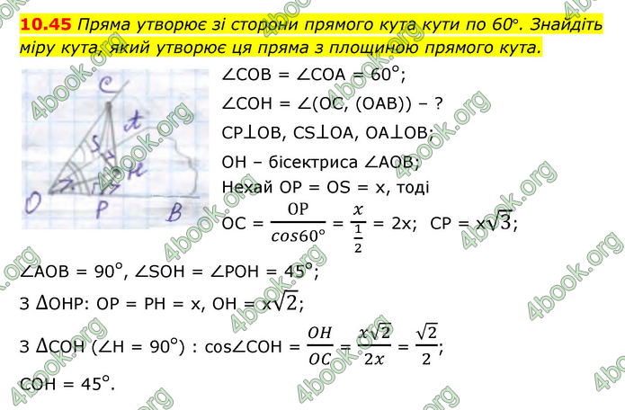 ГДЗ Математика 10 клас Істер