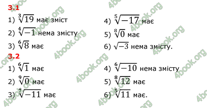 ГДЗ Математика 10 клас Істер