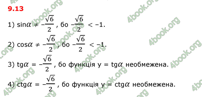 ГДЗ Математика 10 клас Істер