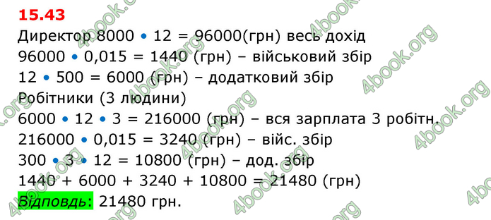 ГДЗ Математика 10 клас Істер