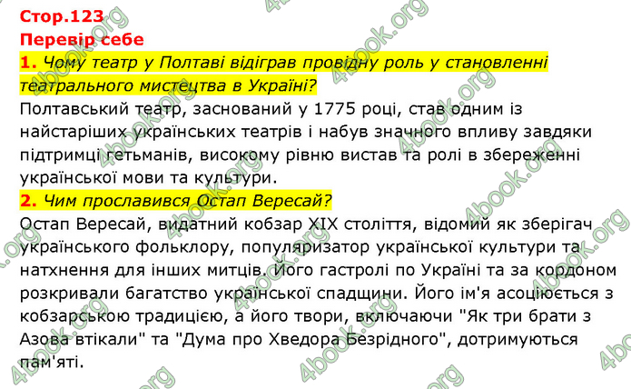 ГДЗ Історія України 9 клас Турченко