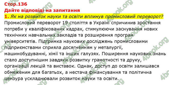 ГДЗ Історія України 9 клас Турченко