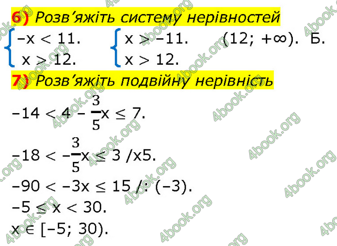 ГДЗ Алгебра 9 клас Прокопенко