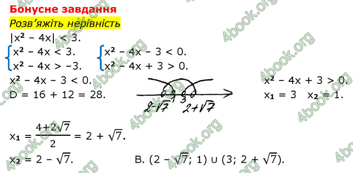 ГДЗ Алгебра 9 клас Прокопенко