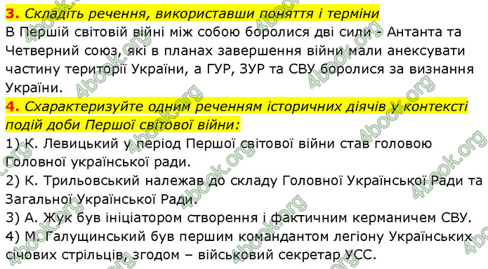 ГДЗ Історія України 10 клас Власов (Проф.)