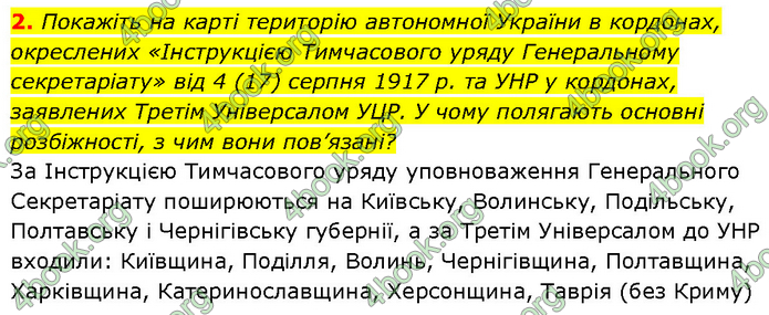 ГДЗ Історія України 10 клас Власов (Проф.)