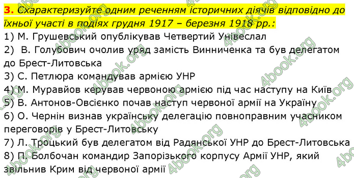 ГДЗ Історія України 10 клас Власов (Проф.)