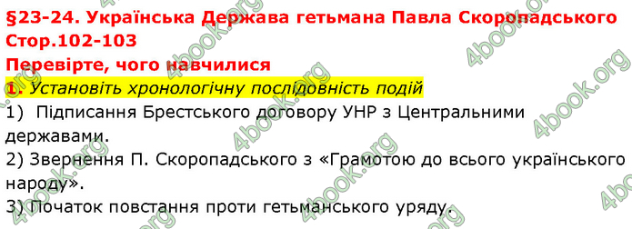 ГДЗ Історія України 10 клас Власов (Проф.)