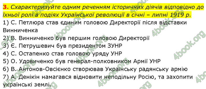 ГДЗ Історія України 10 клас Власов (Проф.)