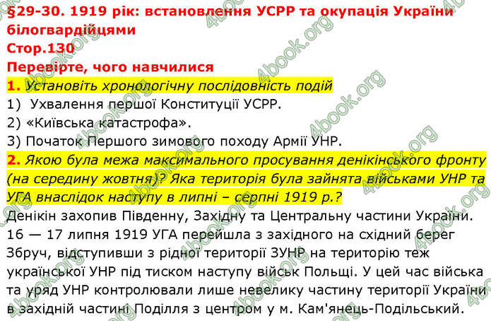 ГДЗ Історія України 10 клас Власов (Проф.)