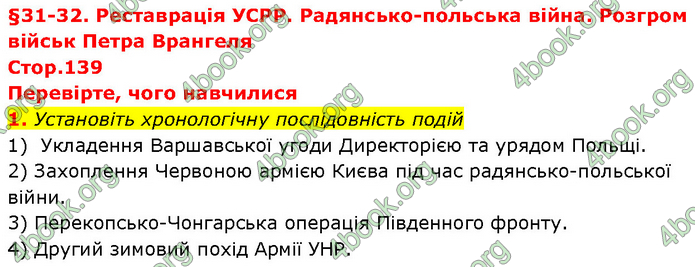 ГДЗ Історія України 10 клас Власов (Проф.)