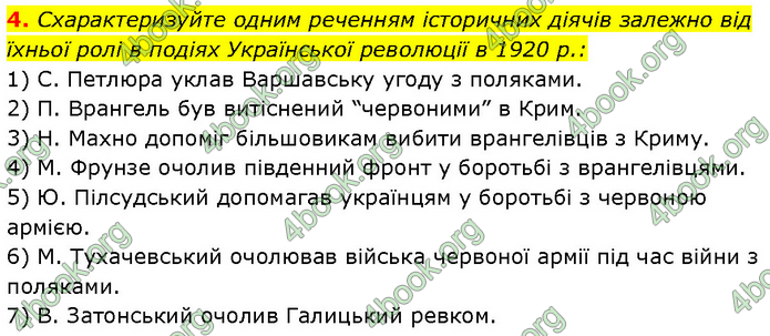 ГДЗ Історія України 10 клас Власов (Проф.)