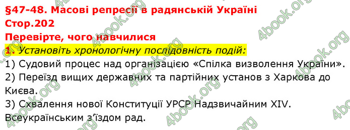 ГДЗ Історія України 10 клас Власов (Проф.)