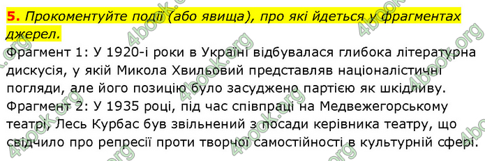 ГДЗ Історія України 10 клас Власов (Проф.)