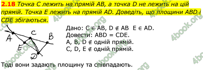 Решебник Геометрія 10 клас Мерзляк 2018. ГДЗ