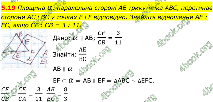 Решебник Геометрія 10 клас Мерзляк 2018. ГДЗ