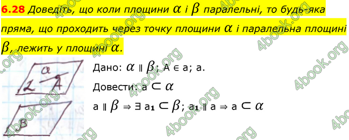 Решебник Геометрія 10 клас Мерзляк 2018. ГДЗ