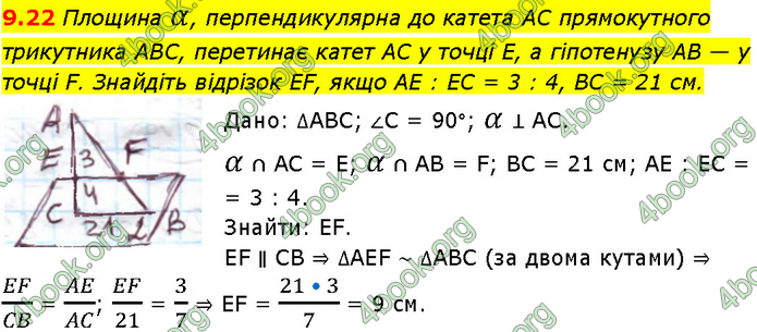 Решебник Геометрія 10 клас Мерзляк 2018. ГДЗ