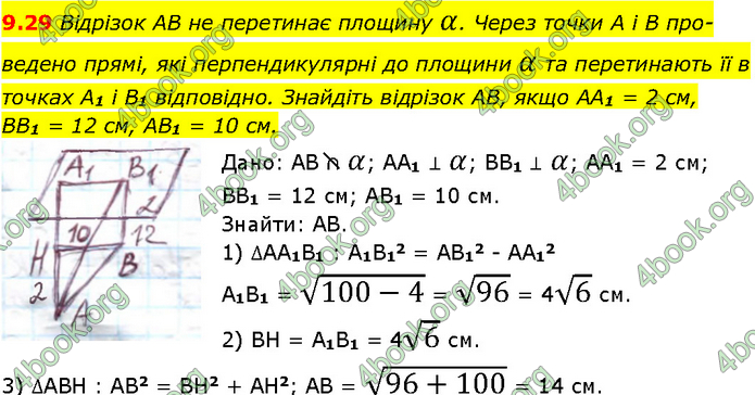 Решебник Геометрія 10 клас Мерзляк 2018. ГДЗ