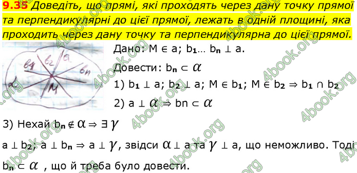 Решебник Геометрія 10 клас Мерзляк 2018. ГДЗ