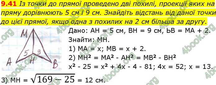 Решебник Геометрія 10 клас Мерзляк 2018. ГДЗ