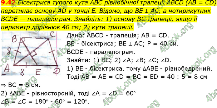 Решебник Геометрія 10 клас Мерзляк 2018. ГДЗ