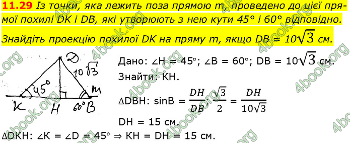 Решебник Геометрія 10 клас Мерзляк 2018. ГДЗ