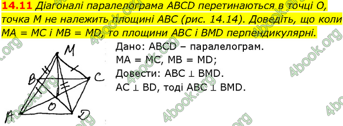 Решебник Геометрія 10 клас Мерзляк 2018. ГДЗ