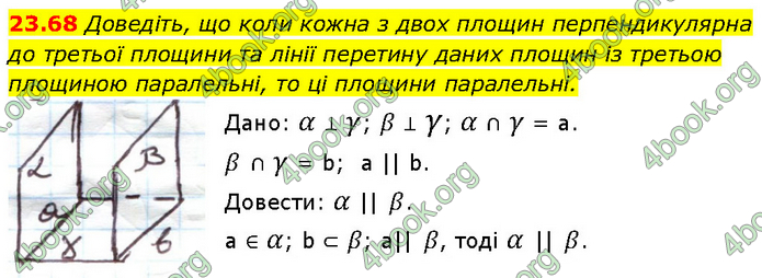 Решебник Геометрія 10 клас Мерзляк 2018. ГДЗ