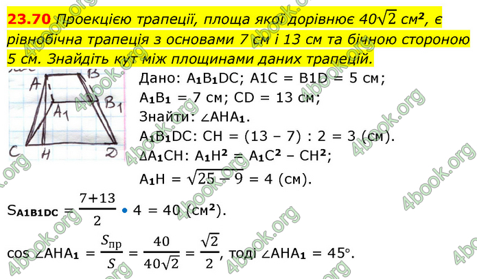 Решебник Геометрія 10 клас Мерзляк 2018. ГДЗ