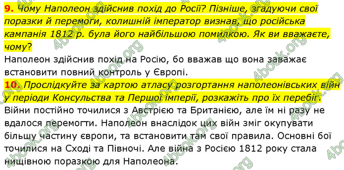 ГДЗ Всесвітня історія 9 клас Гісем