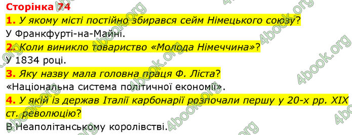 ГДЗ Всесвітня історія 9 клас Гісем