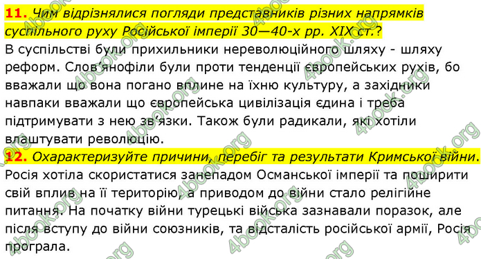 ГДЗ Всесвітня історія 9 клас Гісем