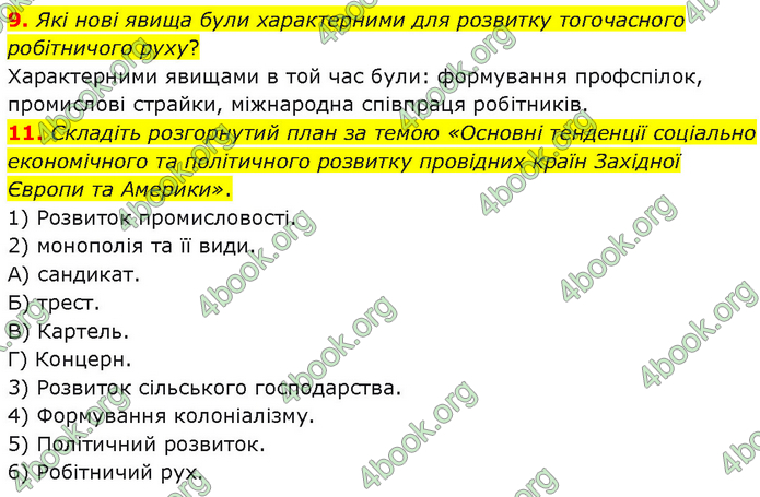 ГДЗ Всесвітня історія 9 клас Гісем