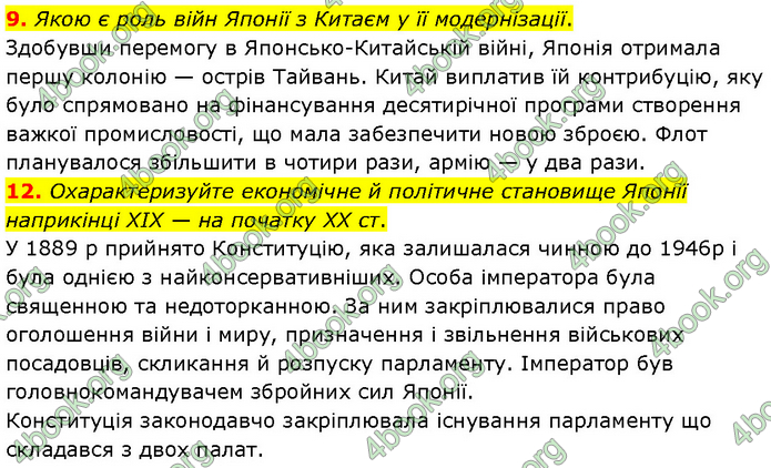 ГДЗ Всесвітня історія 9 клас Гісем